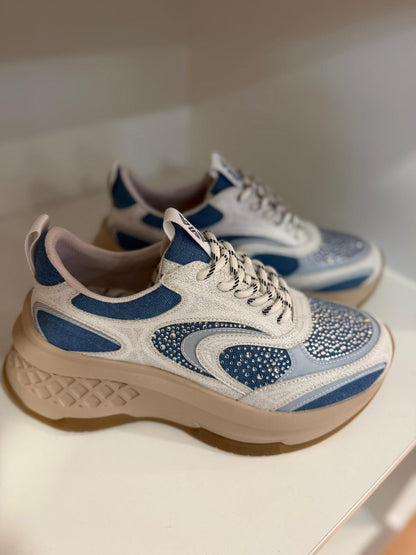 Ténis Chunky Denim & Shine
