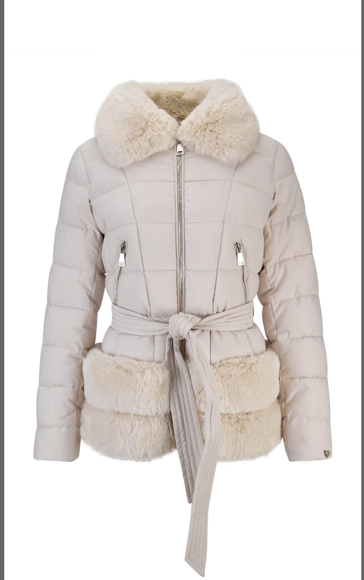 Casaco Acolchoado com Pêlo