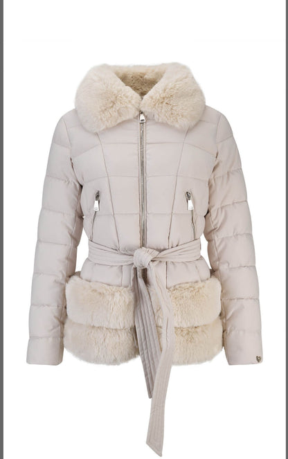 Casaco Acolchoado com Pêlo