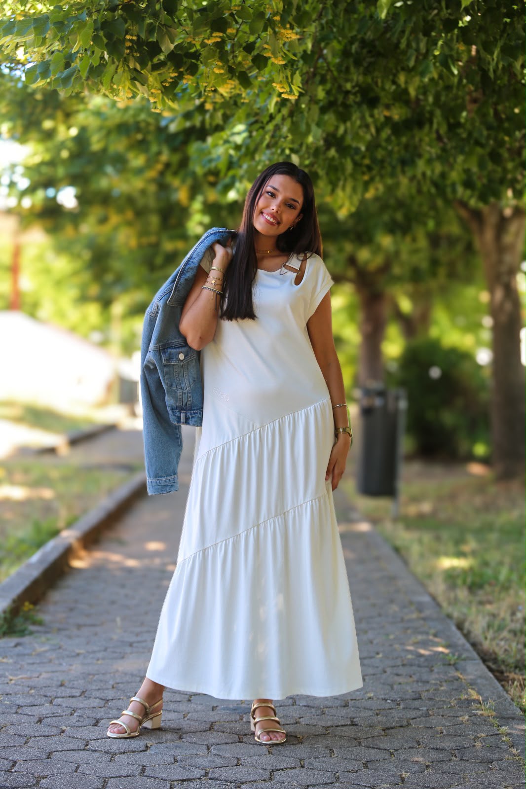Vestido Comprido LIU JO Branco