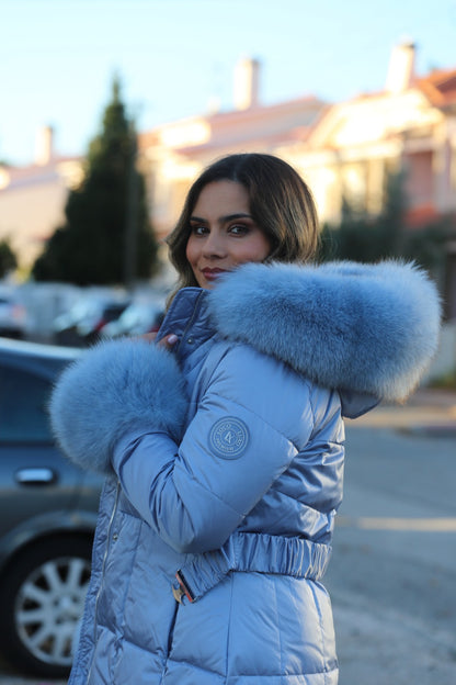 Kispo Azul com Pêlo Natural