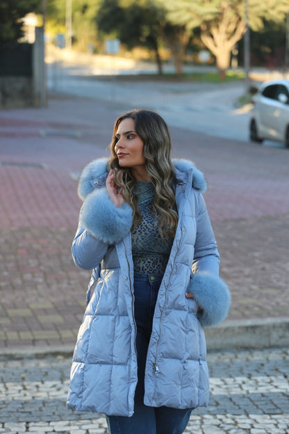 Kispo Azul com Pêlo Natural