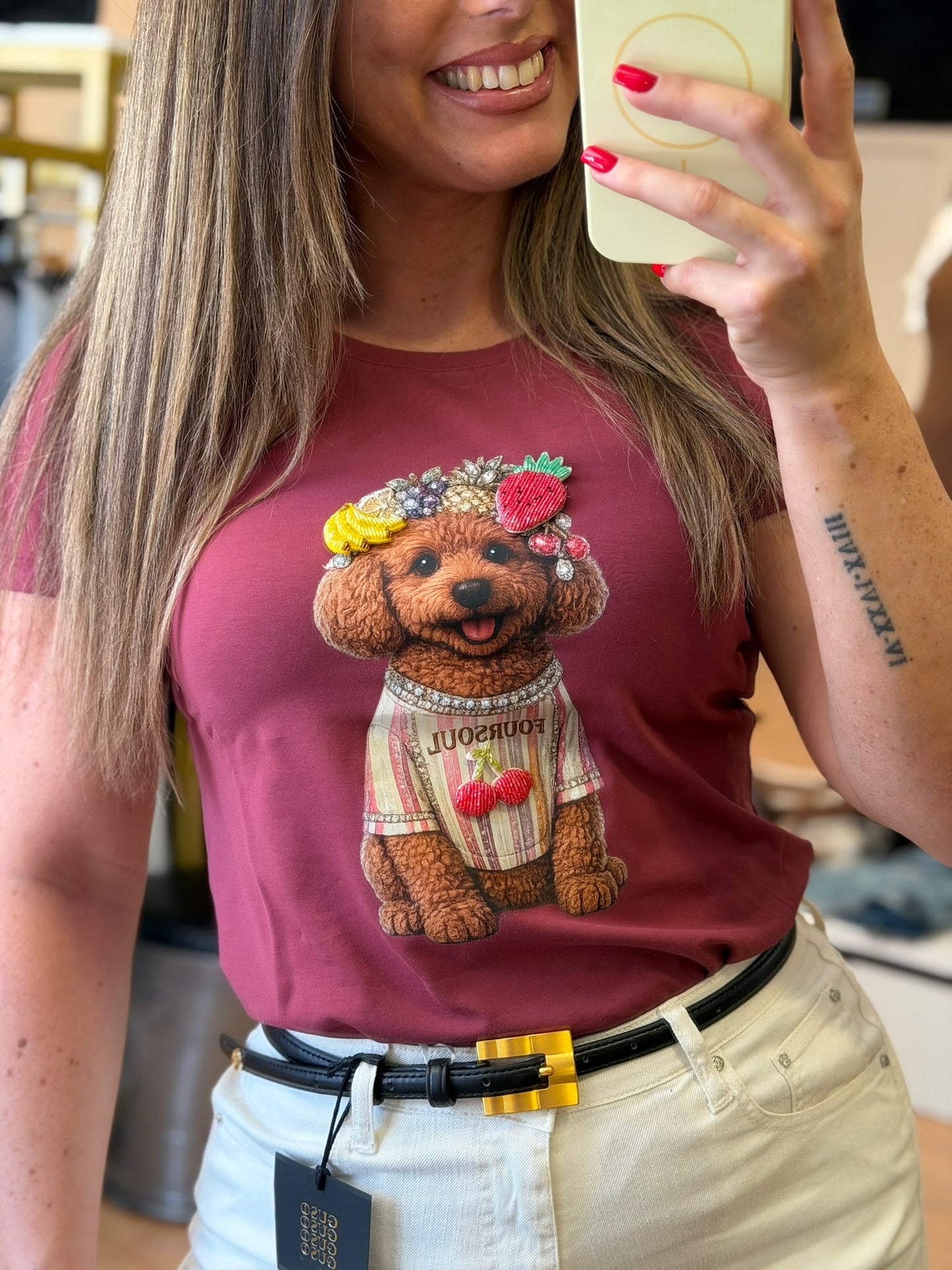 T-shirt Foursoul Cão