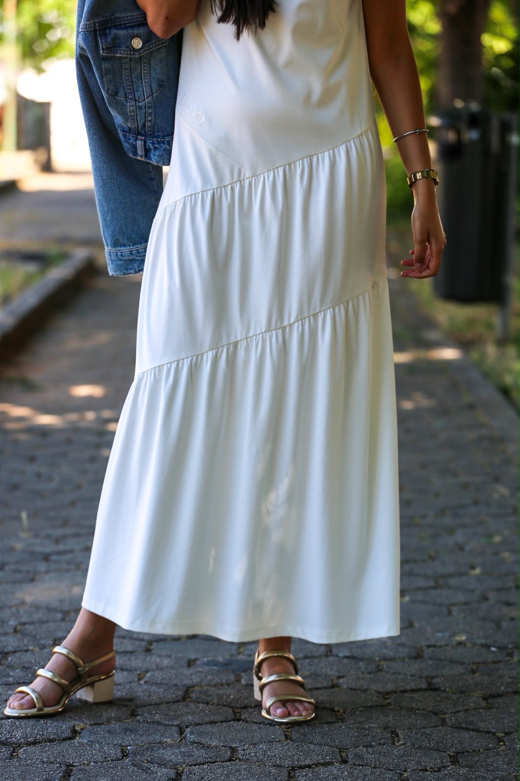 Vestido Comprido LIU JO Branco