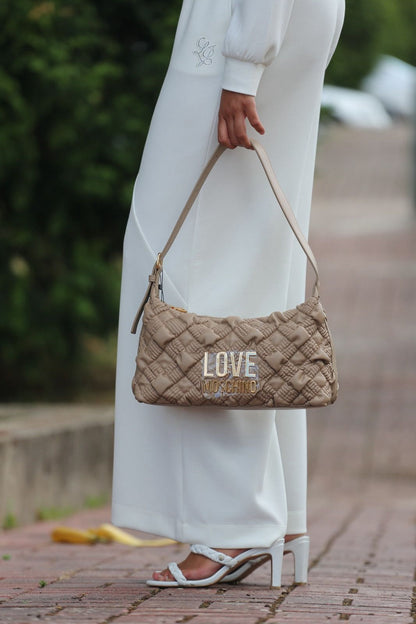 Conjunto branco com calças wide leg