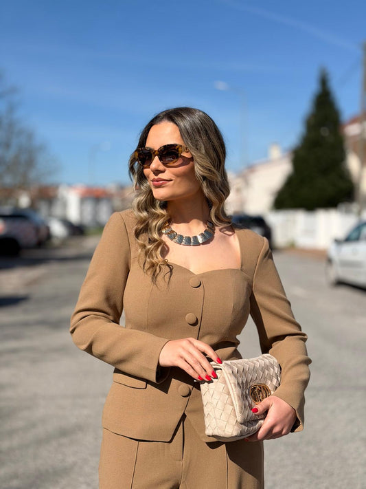 Top bustiê ajustado LISE