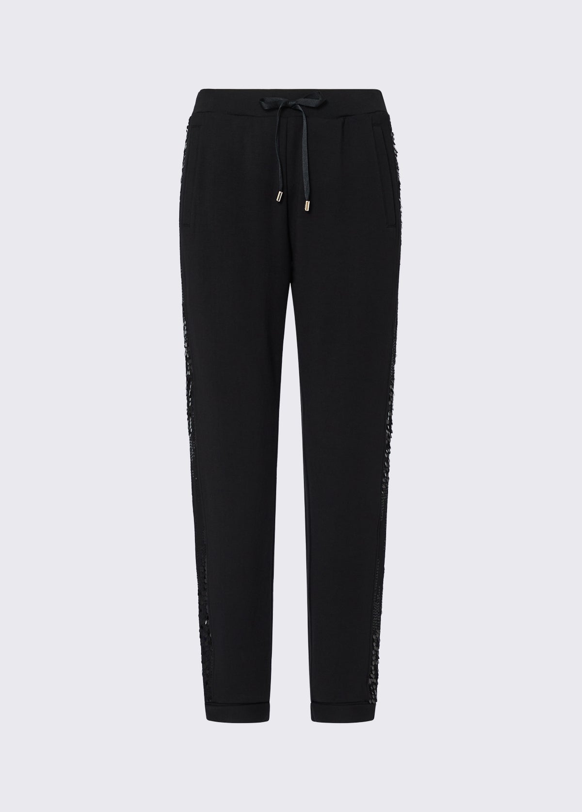 Calça LIU JO com faixa lateral de lantejoulas