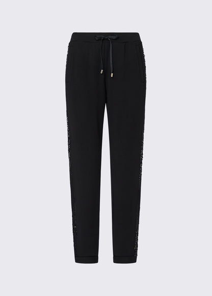 Calça LIU JO com faixa lateral de lantejoulas