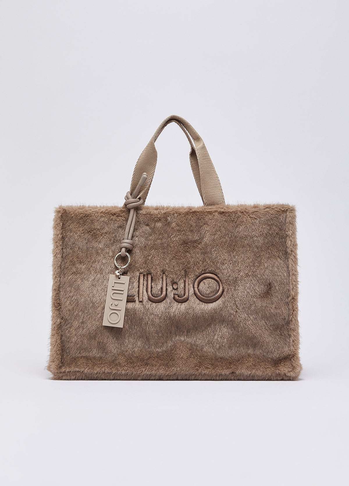 Mala LIU JO em efeito pelo taupe