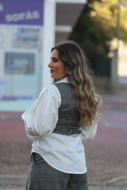 Colete Xadrez Feminino