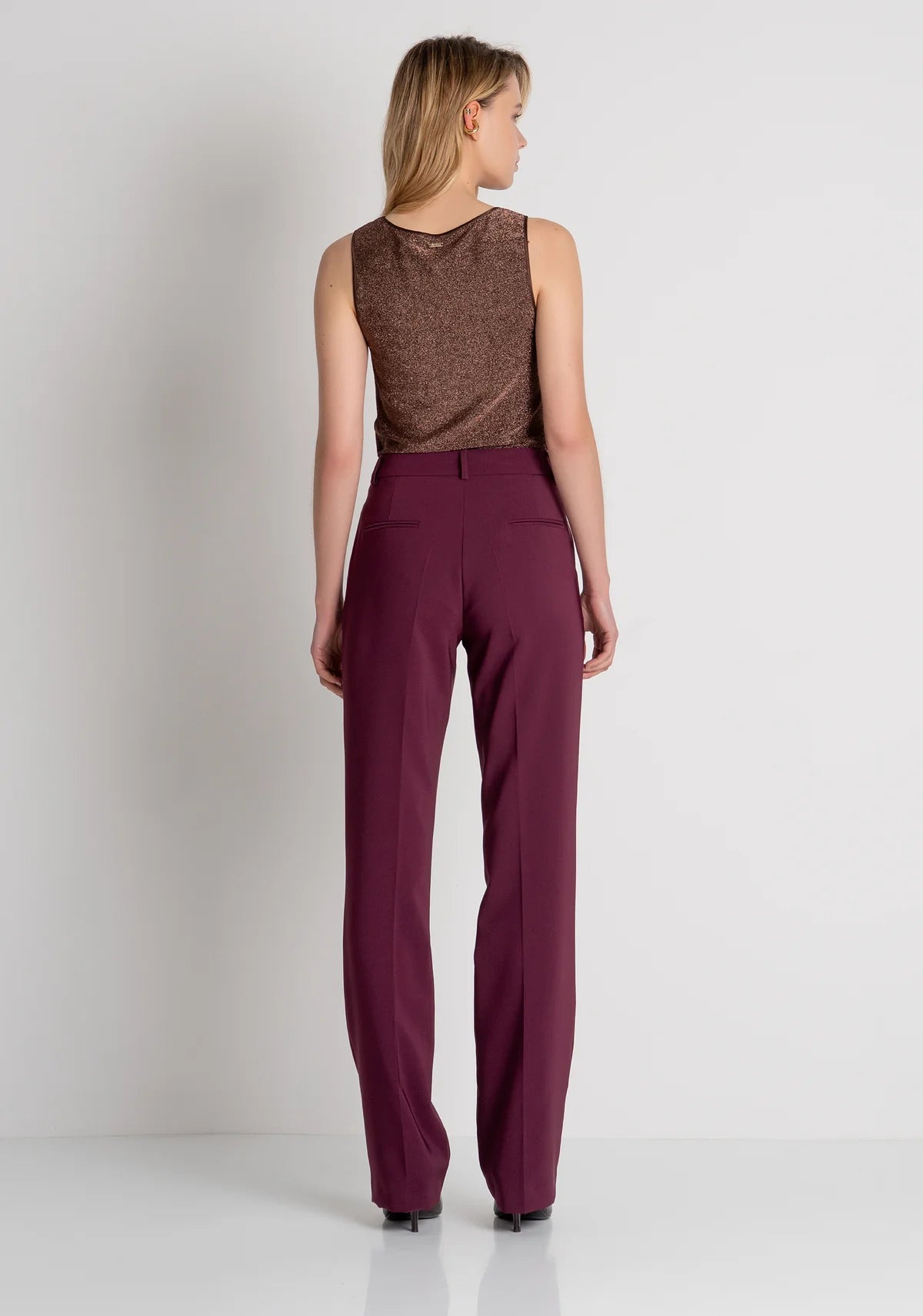 Calça chino de corte regular