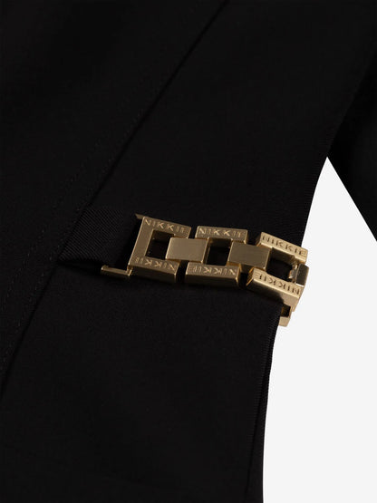 Blazer com detalhe de corrente