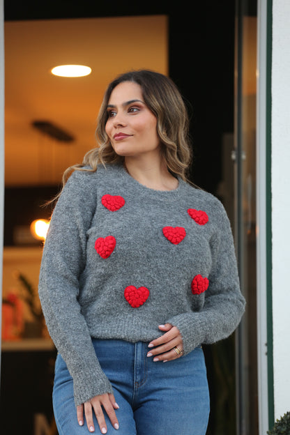 Camisola Corações