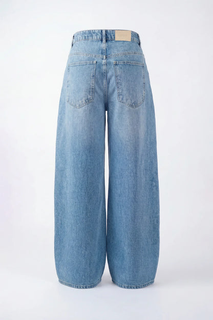 Calças Denim com Brilhantes