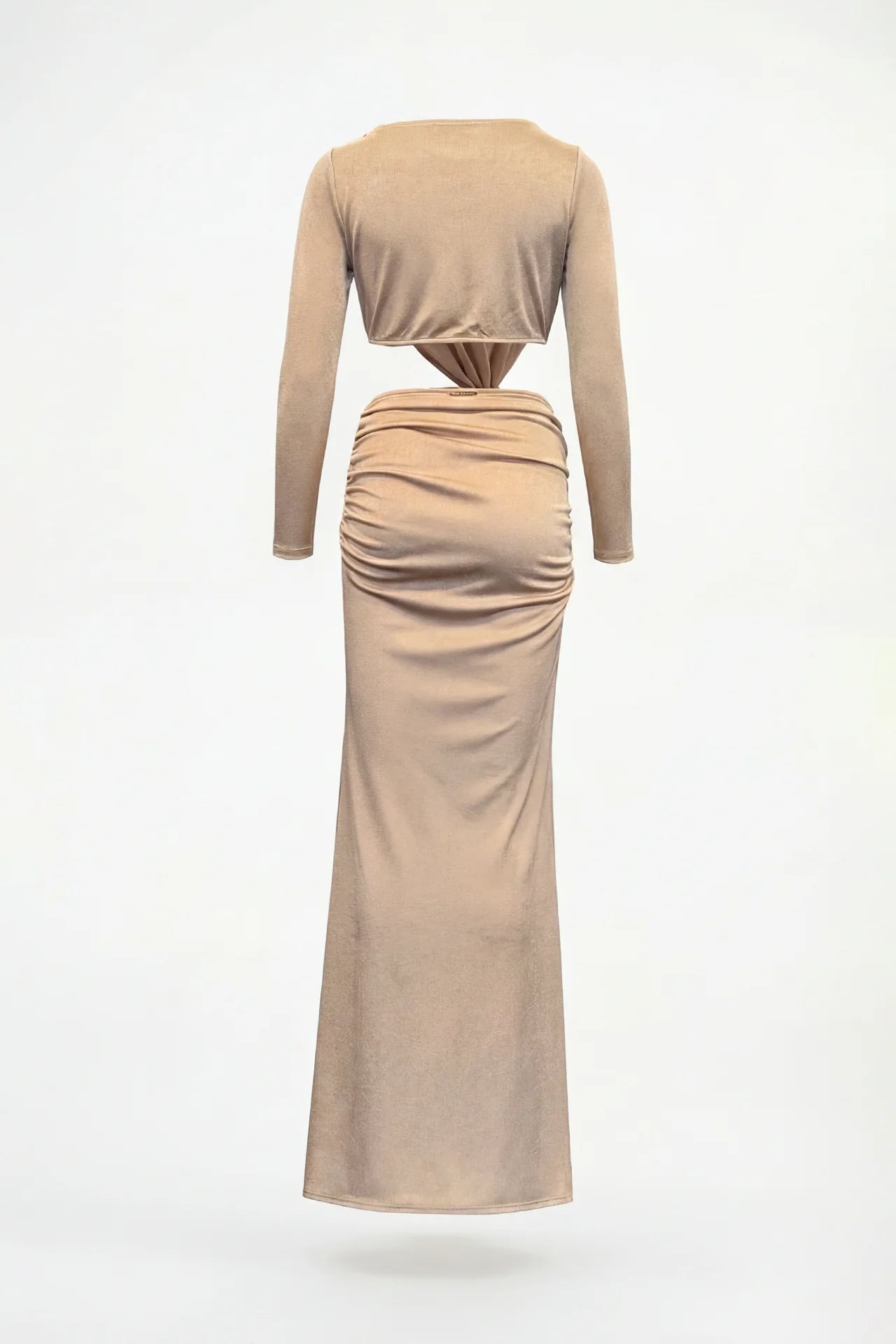 Vestido Longo com Brilho Subtil