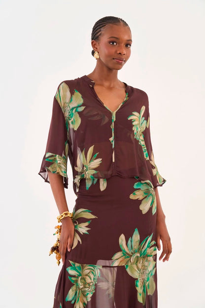 Conjunto 3 Peças Floral