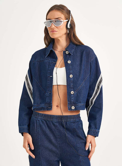 Conjunto de ganga com calça e casaco
