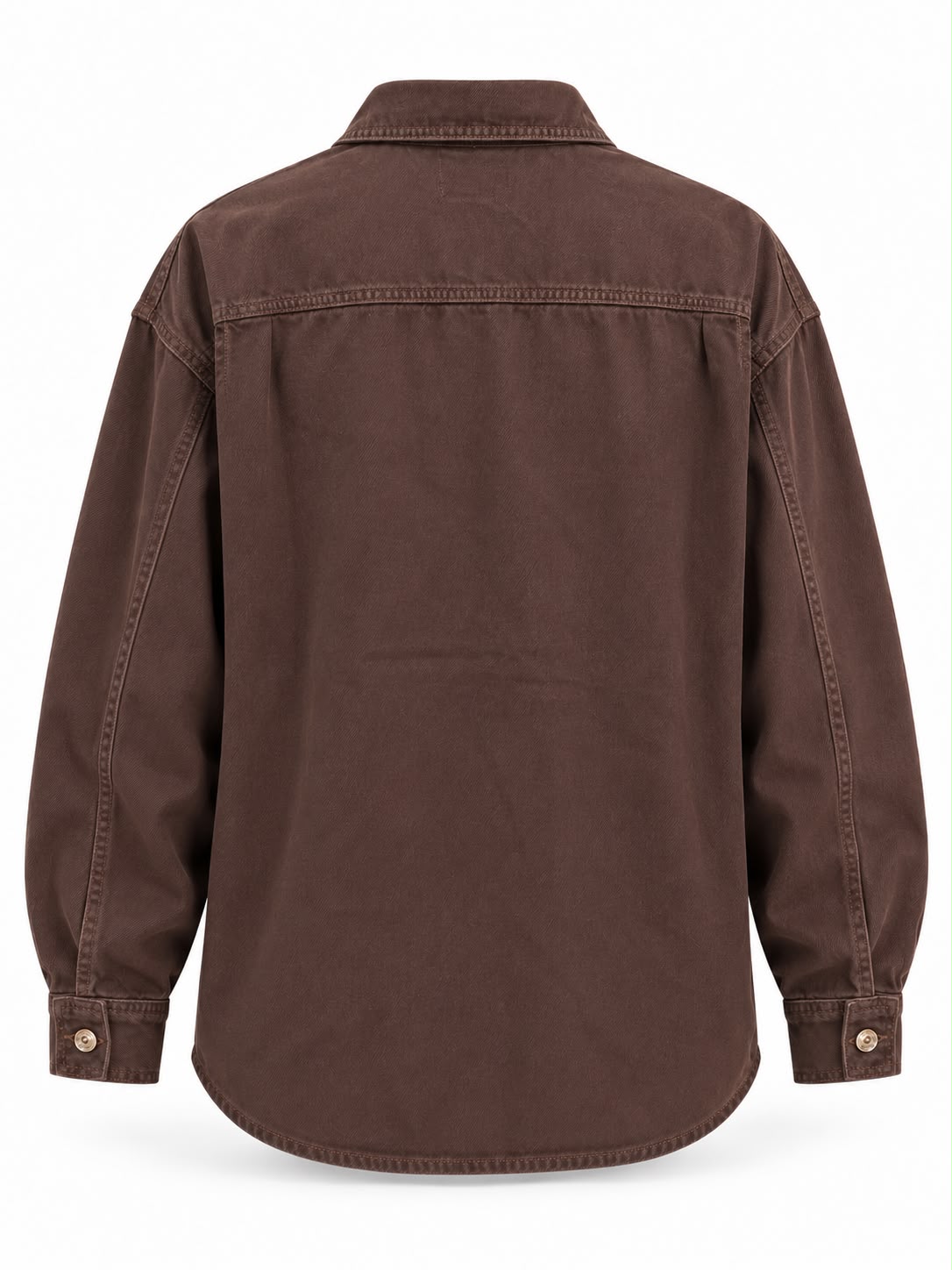Camisa LIU JO castanha com aplicação de pedraria