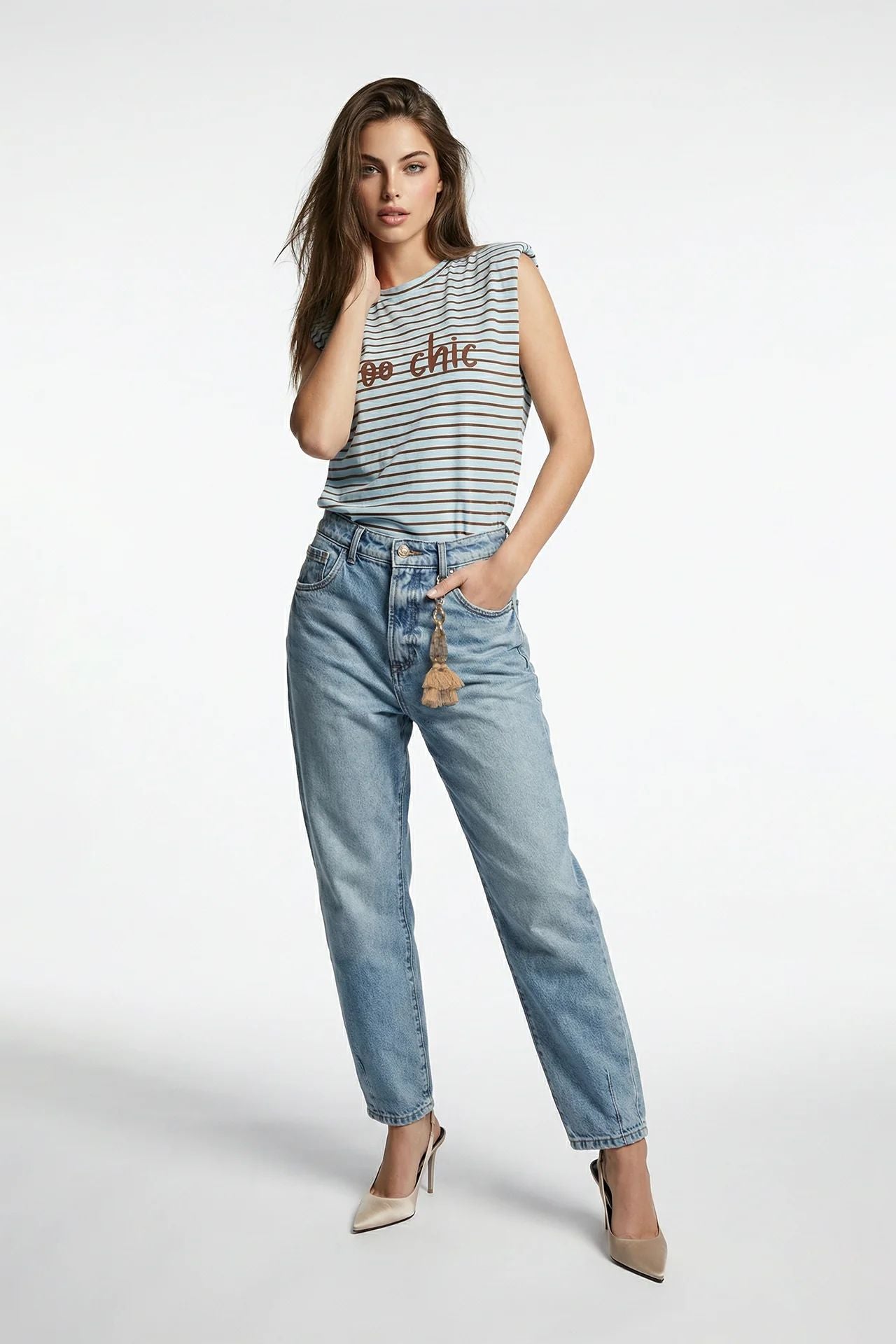 Calças Jeans Baggy
