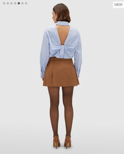 Blusa oversized JV-LAURI - azul claro