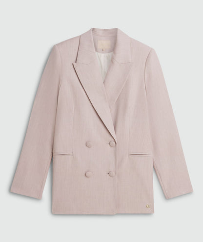 Blazer DILLEN de corte reto
