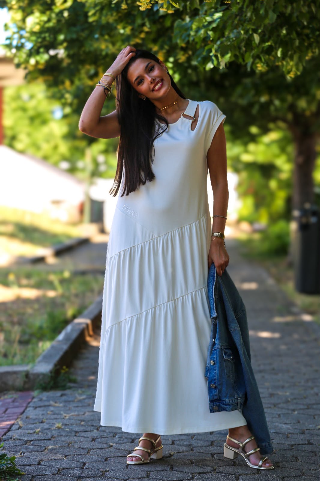 Vestido Comprido LIU JO Branco