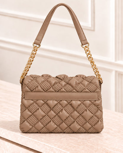 Mala de Ombro Entrançada Love Moschino