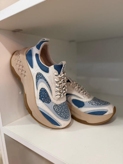 Ténis Chunky Denim & Shine