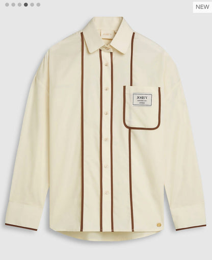 Blusa oversized - branco nuvem