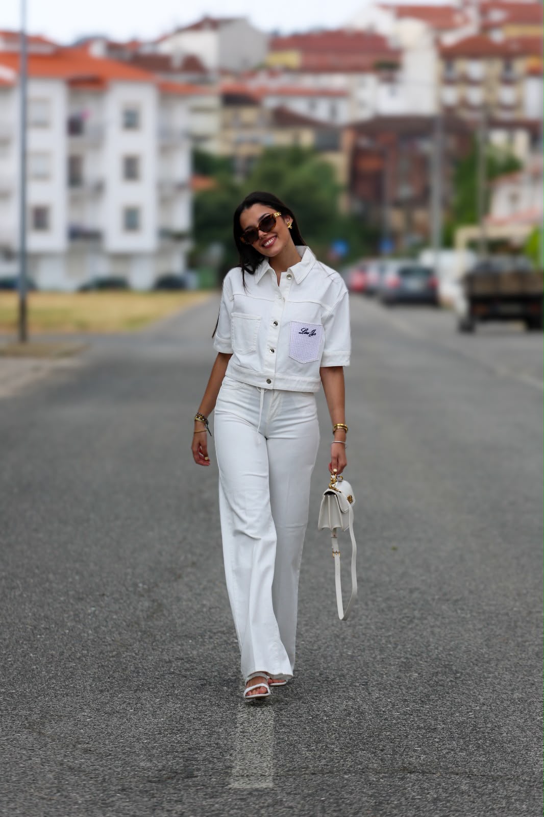 Conjunto Colete & Calça Branco