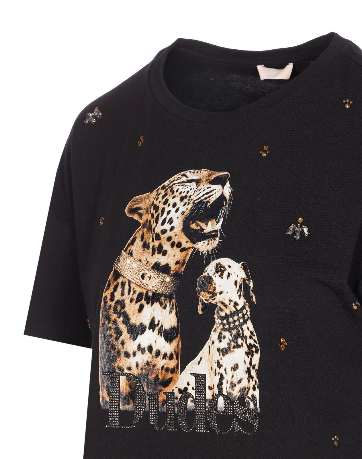 T-shirt Preta