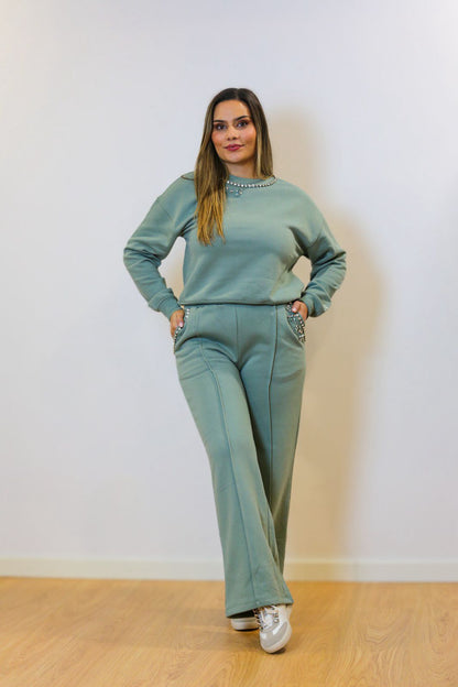 Fato de treino Premium com Aplicações