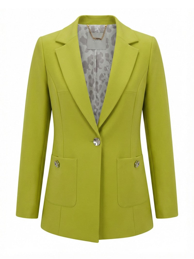 Blazer com bolsos patch