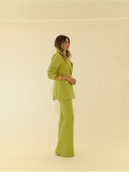 Blazer com bolsos patch