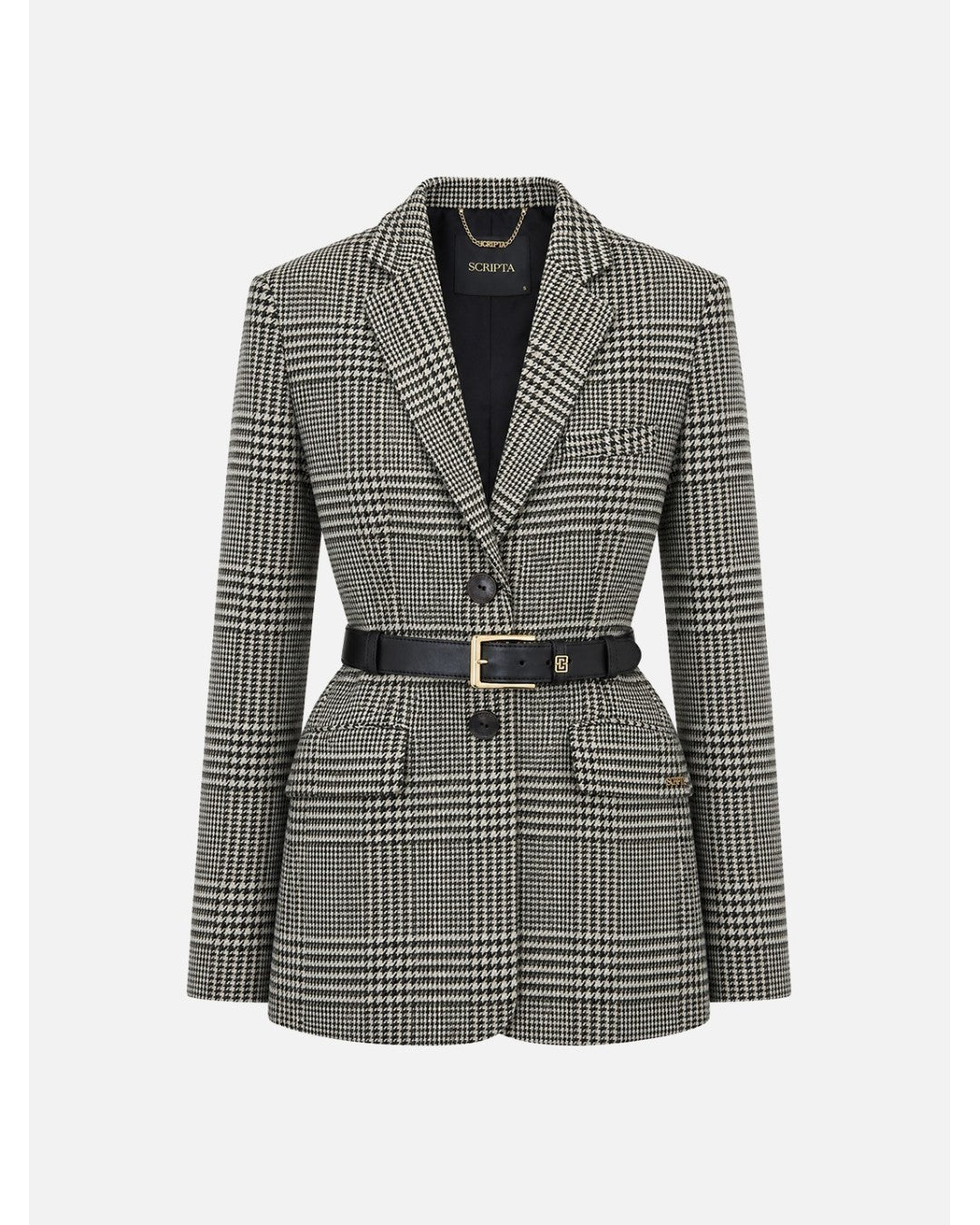 Blazer Xadrez com Cinto