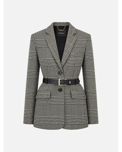 Blazer Xadrez com Cinto