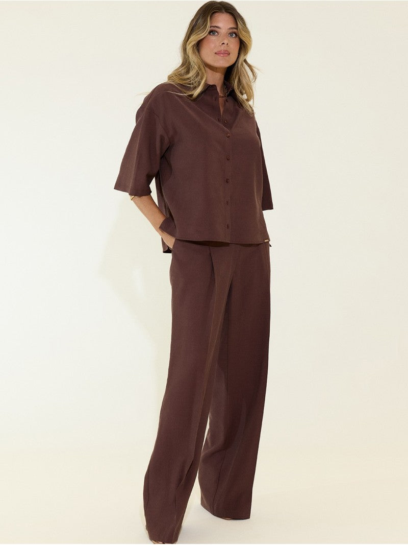 Blusa estilo oversize