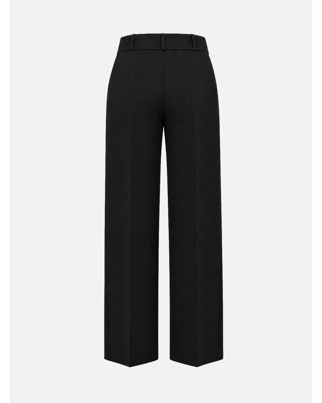 Calça lisa wide leg