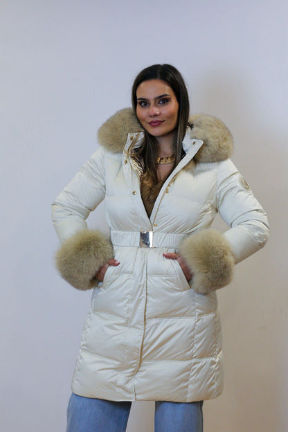 Kispo Branco com Pêlo Natural