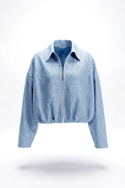 Casaco Bomber em Renda