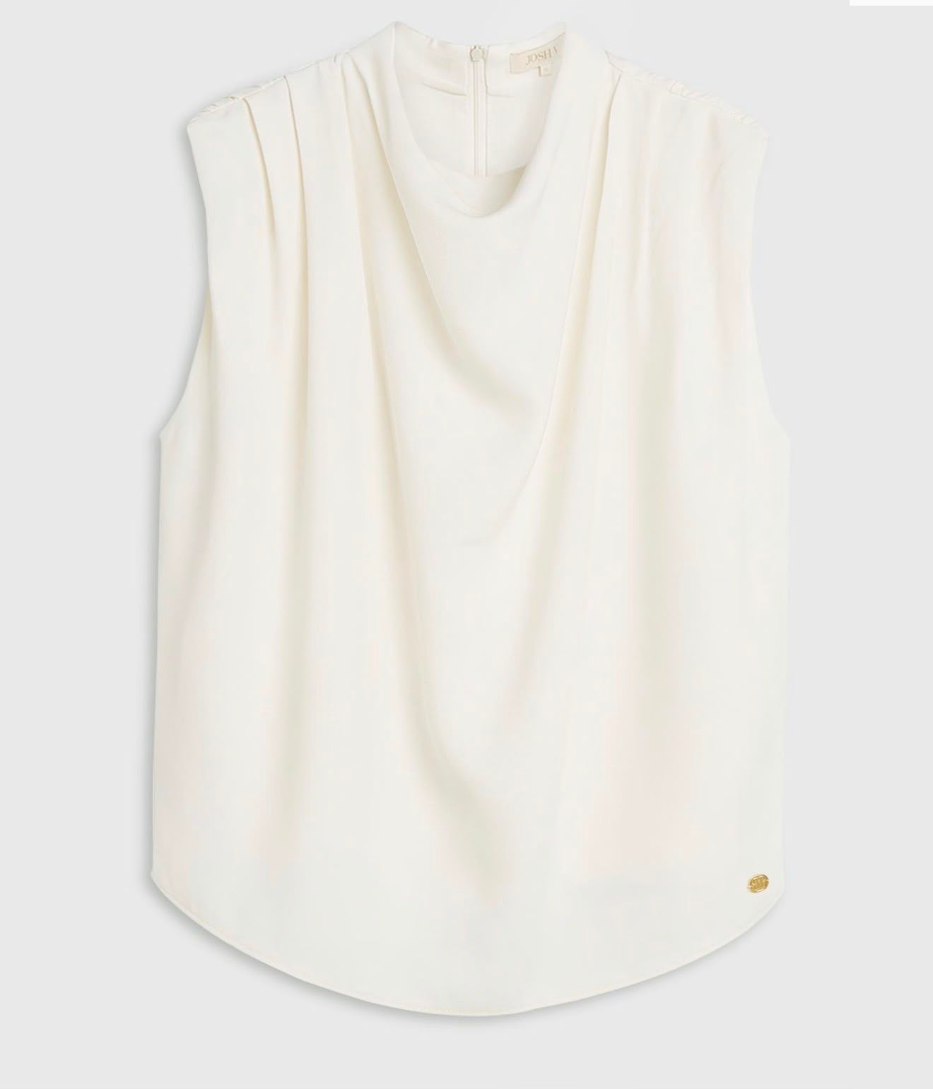 Blusa folgada JV-KIANA - branco-creme