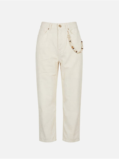 Calça de ganga corte reto
