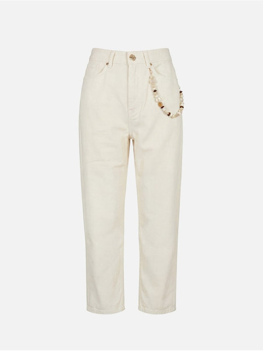 Calça de ganga corte reto