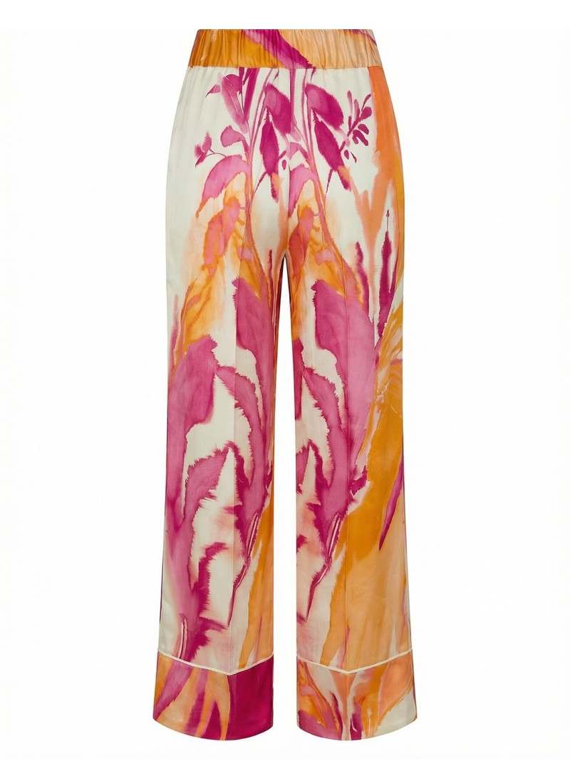 Calça fluída estampada