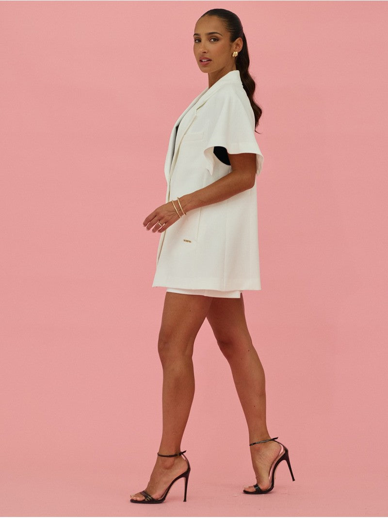 Calção com bolsos patch