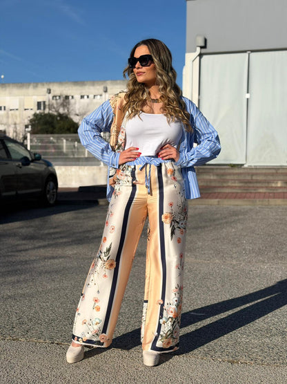 Calça Fluida Floral