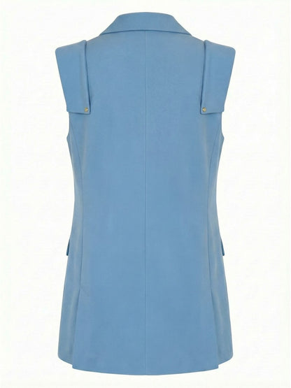 Colete Alfaiataria Sem Mangas