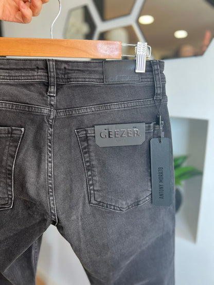 Calças de Ganga Antony Morato – GEEZER (Slim Fit) – Cinzento Escuro