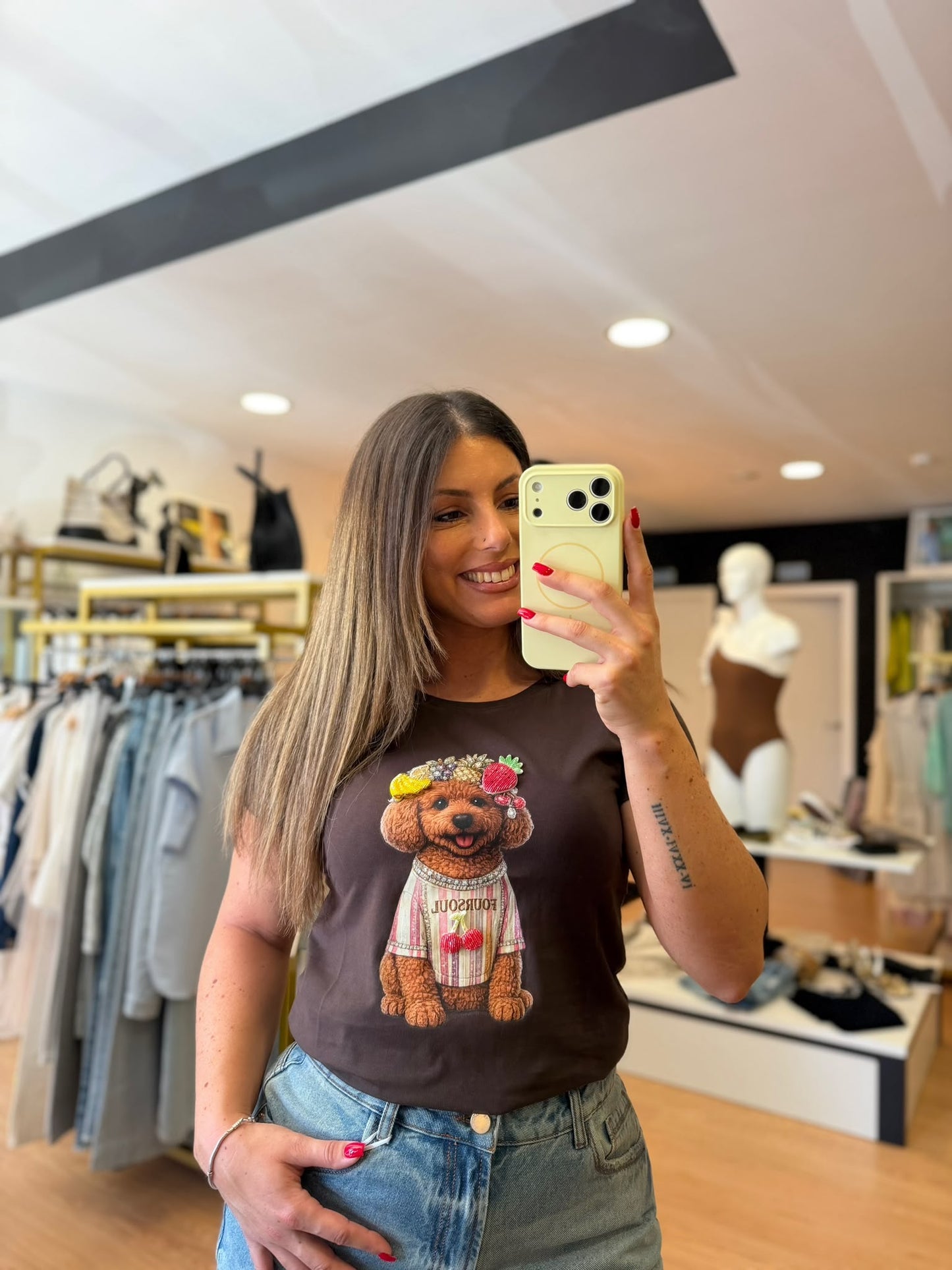 T-shirt Foursoul Cão