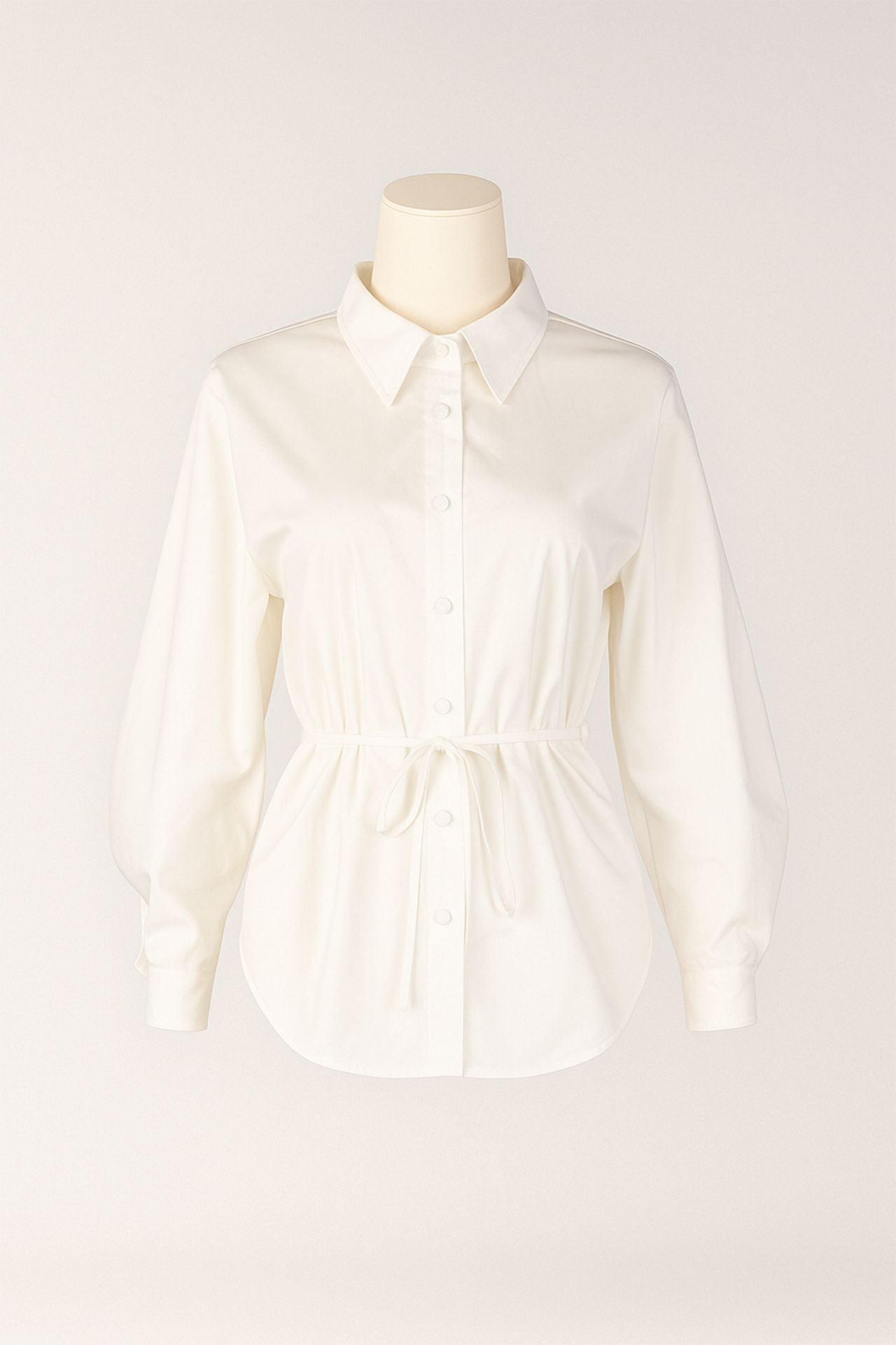 Camisa 100% algodão com cinto